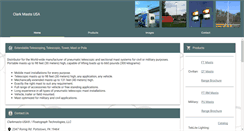 Desktop Screenshot of clarkmastsusa.com